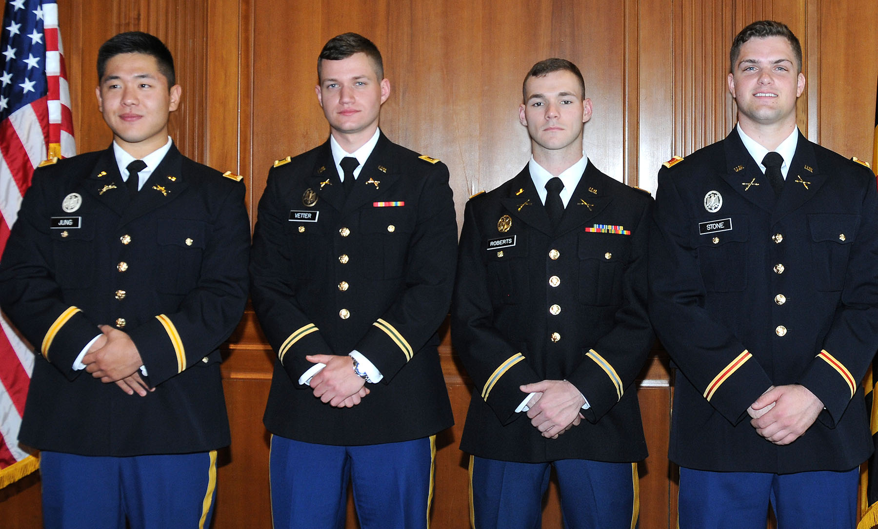 ROTC commissioning ceremony
